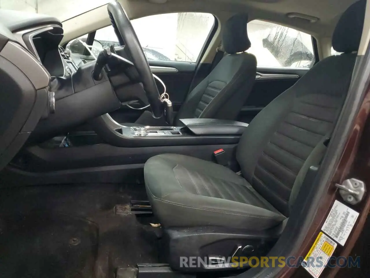 7 Photograph of a damaged car 3FA6P0T99KR132005 FORD FUSION 2019