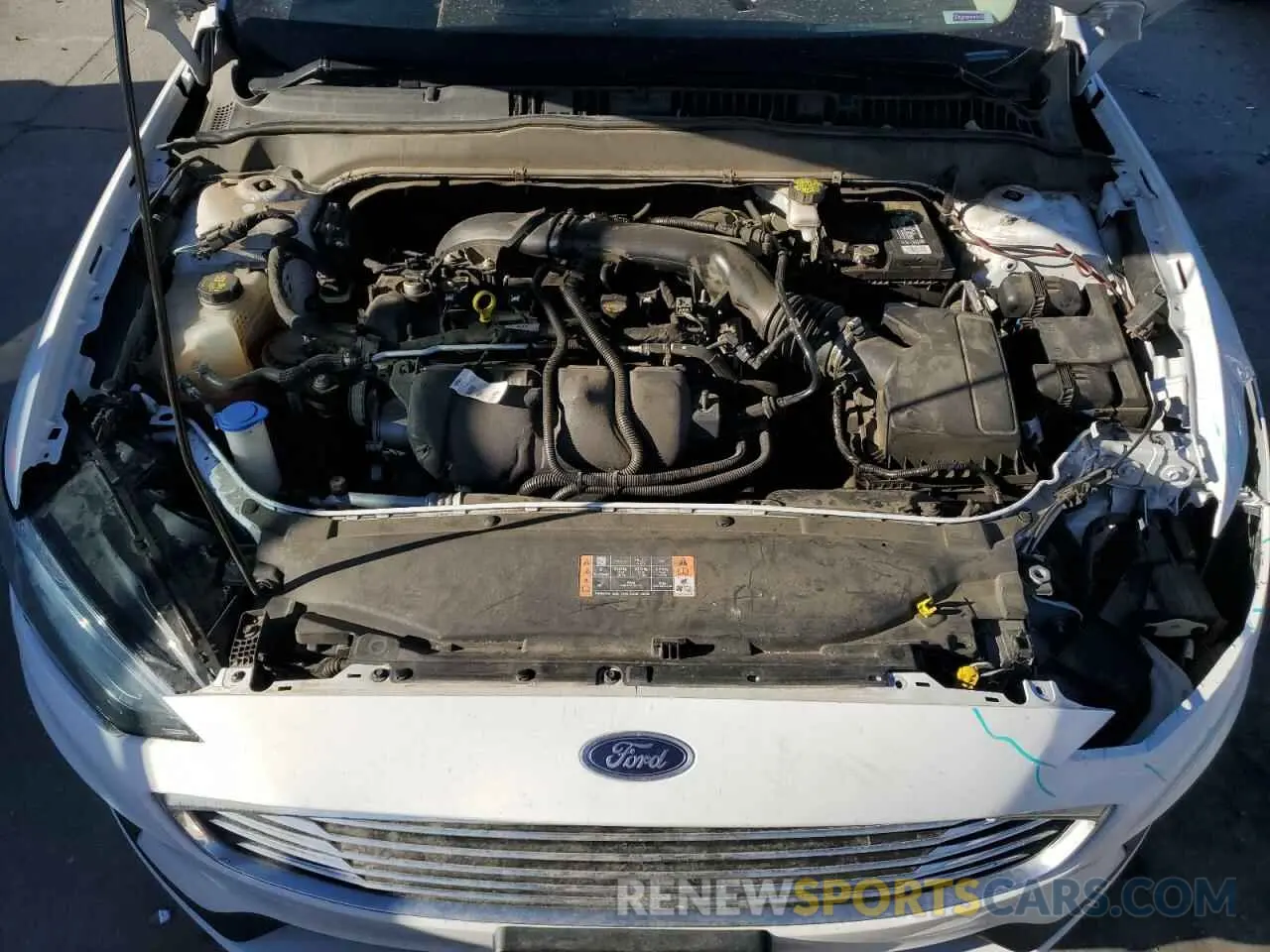 11 Photograph of a damaged car 3FA6P0T99KR183231 FORD FUSION 2019