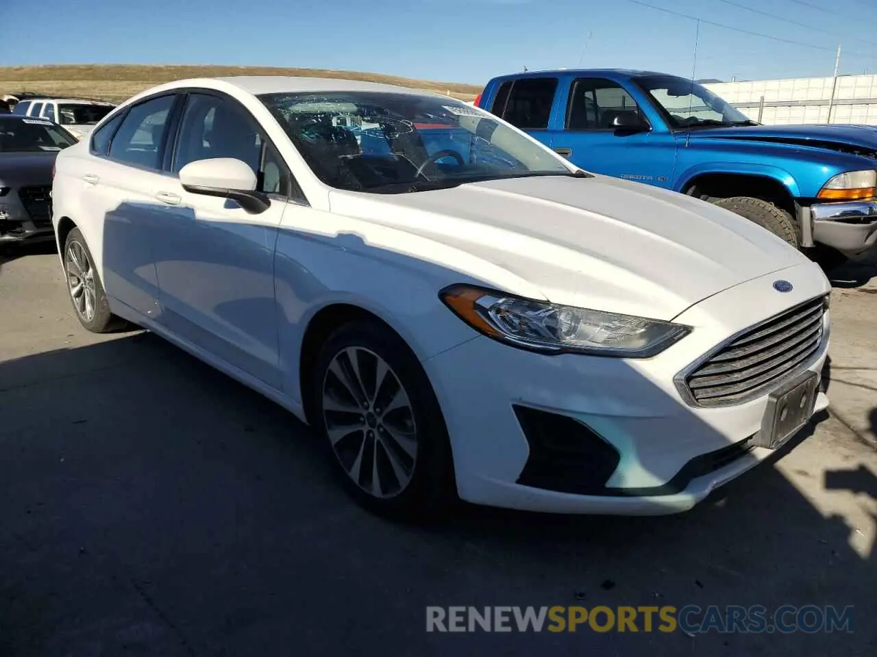 4 Photograph of a damaged car 3FA6P0T99KR183231 FORD FUSION 2019