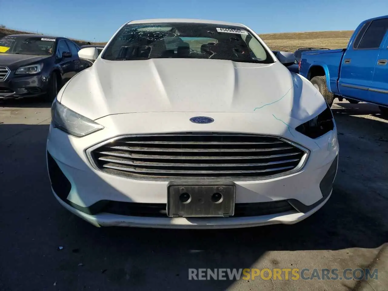 5 Photograph of a damaged car 3FA6P0T99KR183231 FORD FUSION 2019