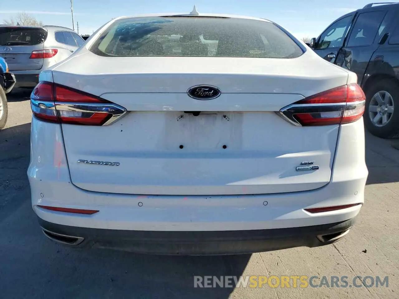 6 Photograph of a damaged car 3FA6P0T99KR183231 FORD FUSION 2019