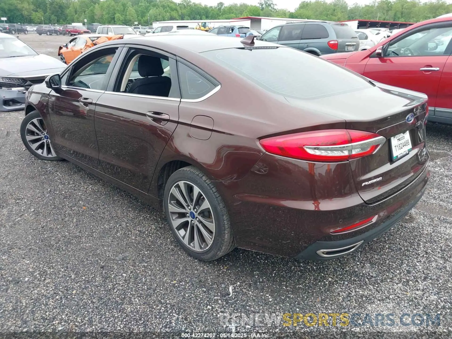3 Photograph of a damaged car 3FA6P0T99KR227910 FORD FUSION 2019