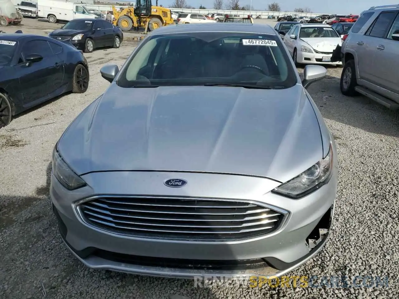5 Photograph of a damaged car 3FA6P0T99KR237983 FORD FUSION 2019