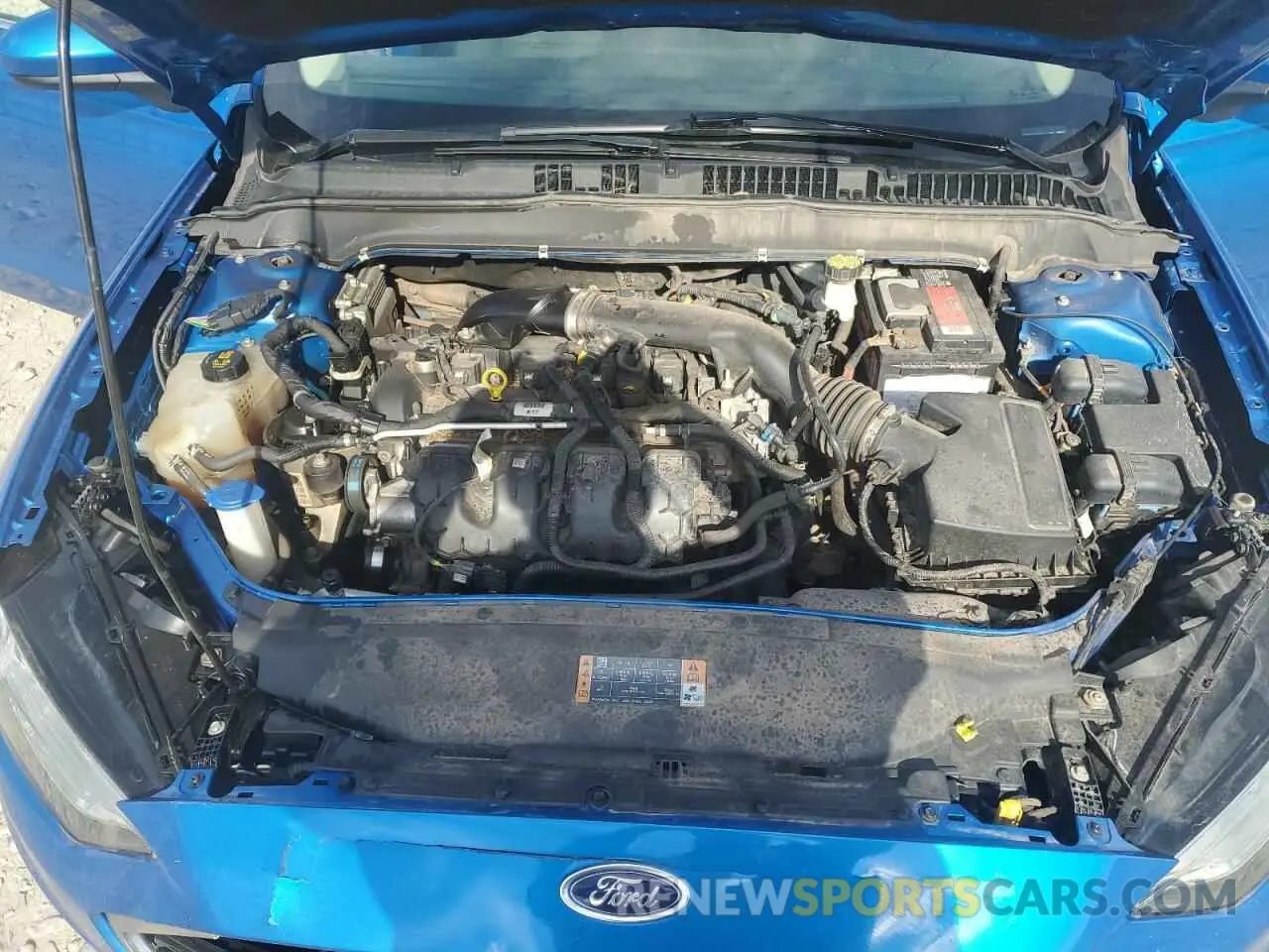 11 Photograph of a damaged car 3FA6P0T99KR260485 FORD FUSION 2019