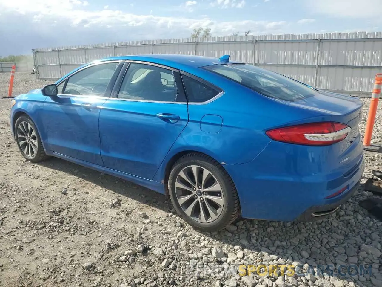 2 Photograph of a damaged car 3FA6P0T99KR260485 FORD FUSION 2019