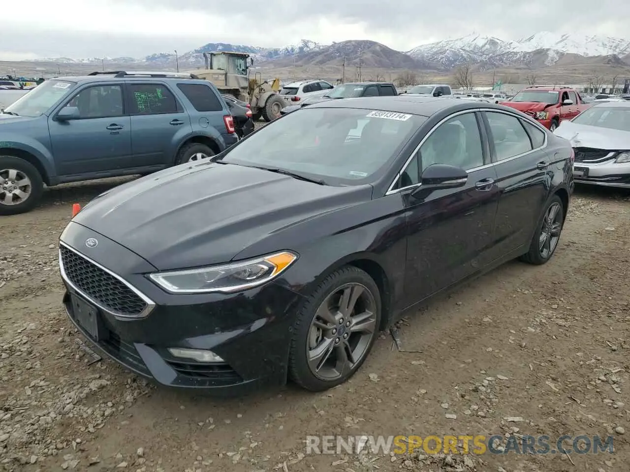 1 Photograph of a damaged car 3FA6P0VP8KR199397 FORD FUSION 2019