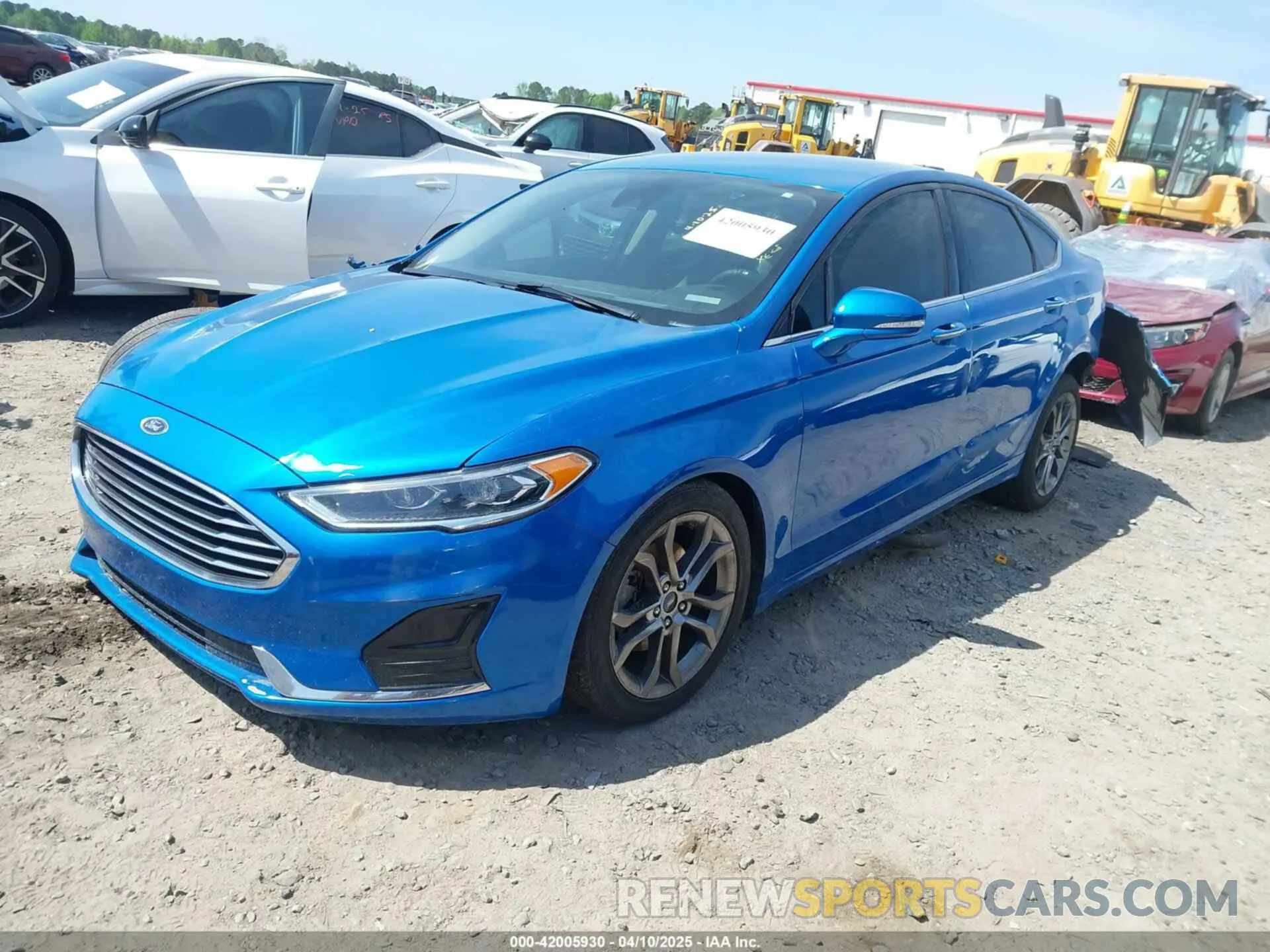 2 Photograph of a damaged car 3FA6P0CD0LR115860 FORD FUSION 2020