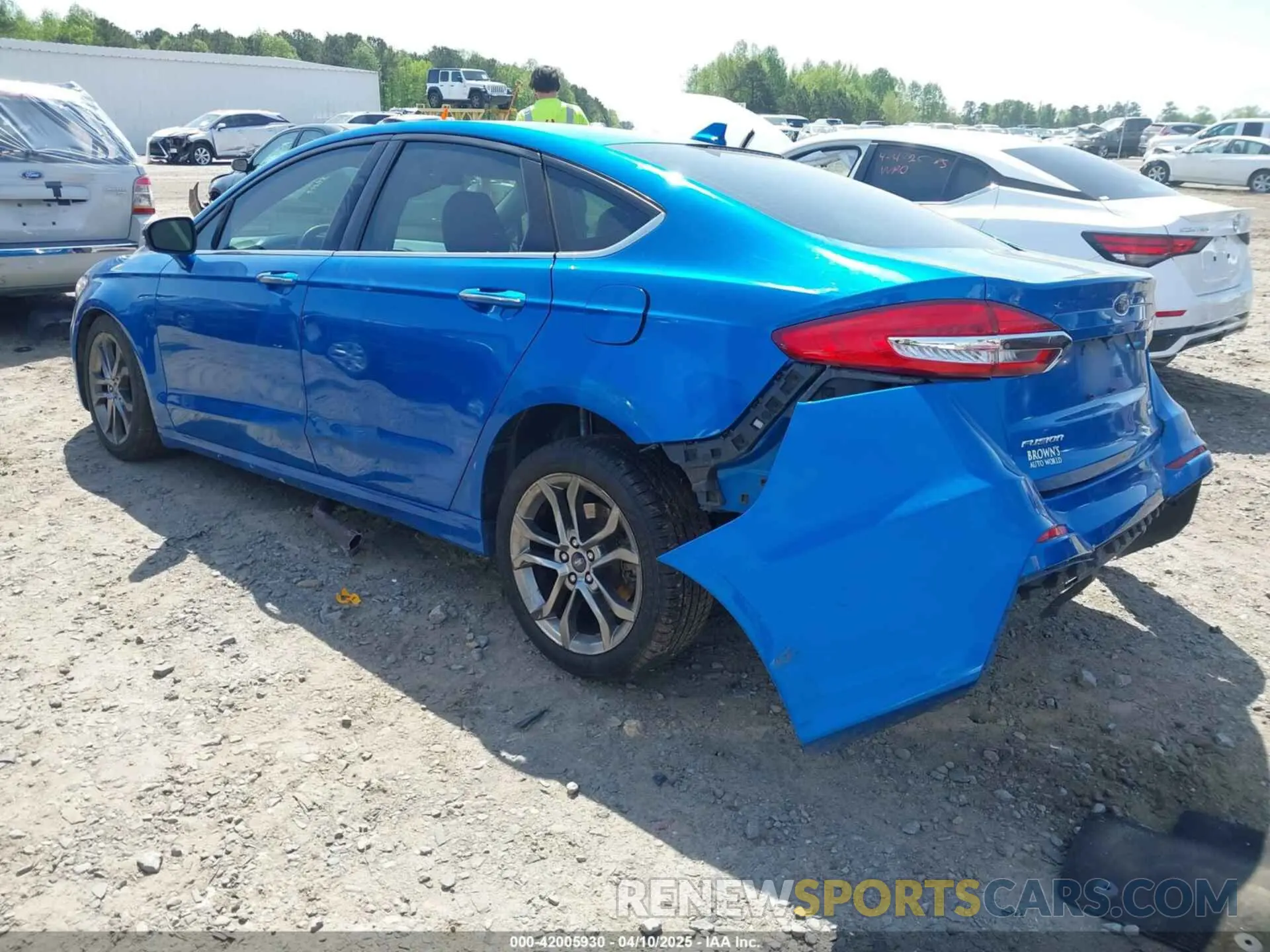 3 Photograph of a damaged car 3FA6P0CD0LR115860 FORD FUSION 2020