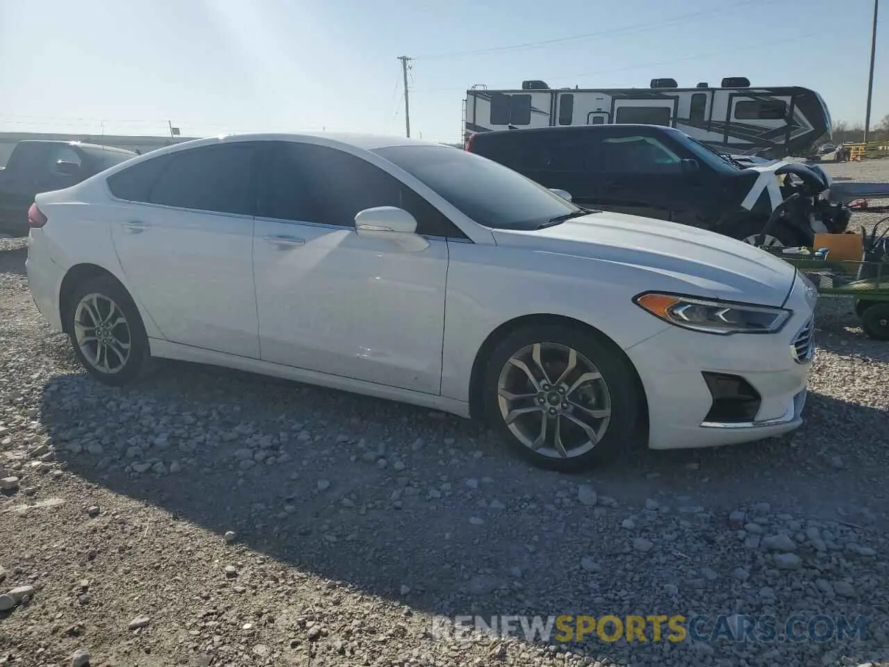 4 Photograph of a damaged car 3FA6P0CD0LR153072 FORD FUSION 2020