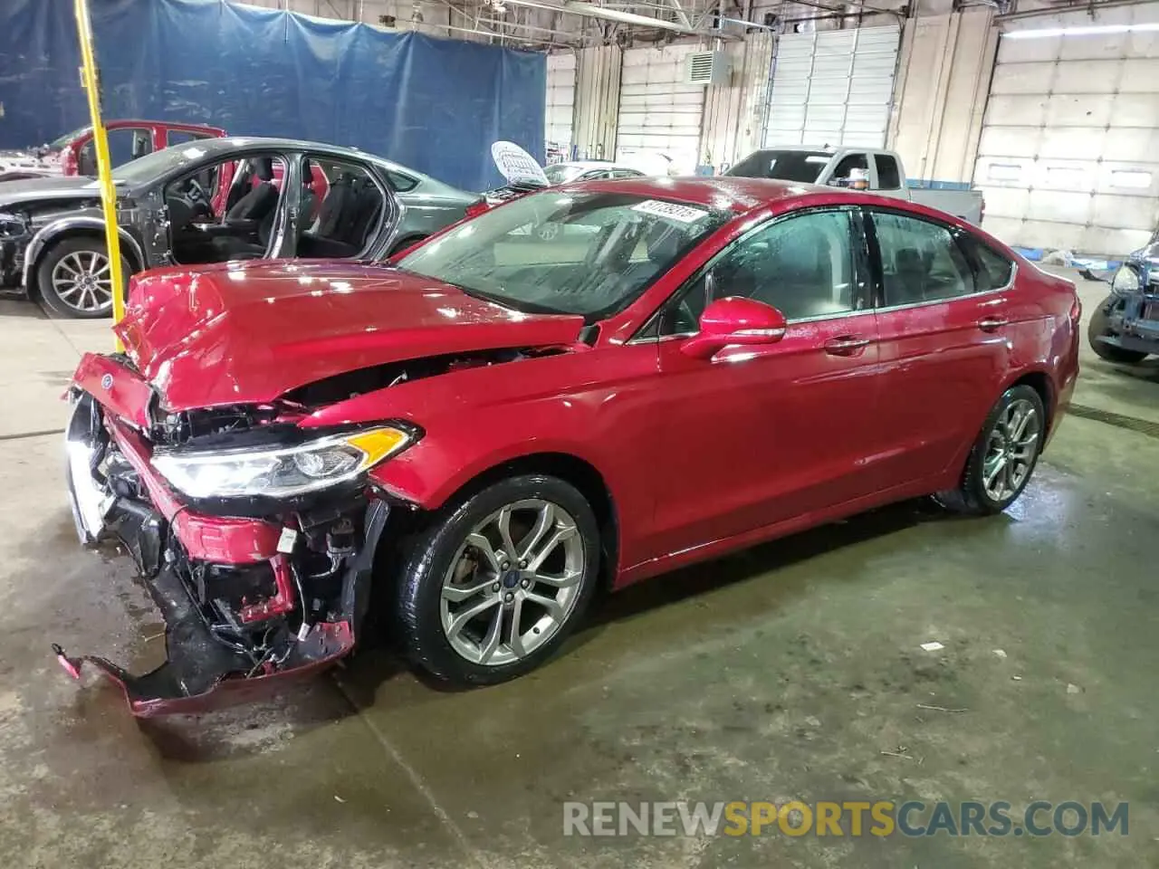 1 Photograph of a damaged car 3FA6P0CD0LR177078 FORD FUSION 2020