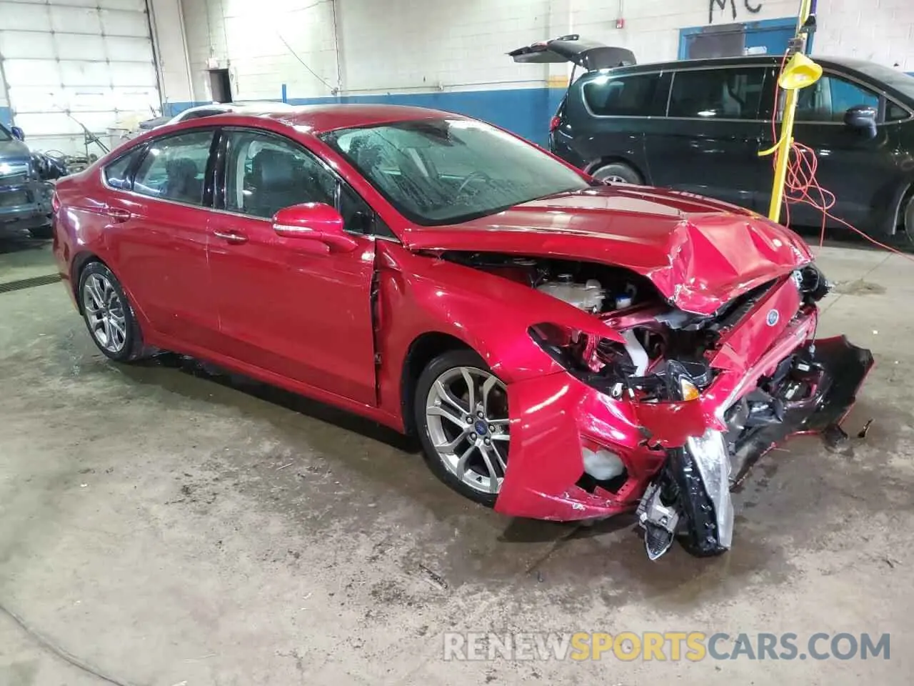 4 Photograph of a damaged car 3FA6P0CD0LR177078 FORD FUSION 2020