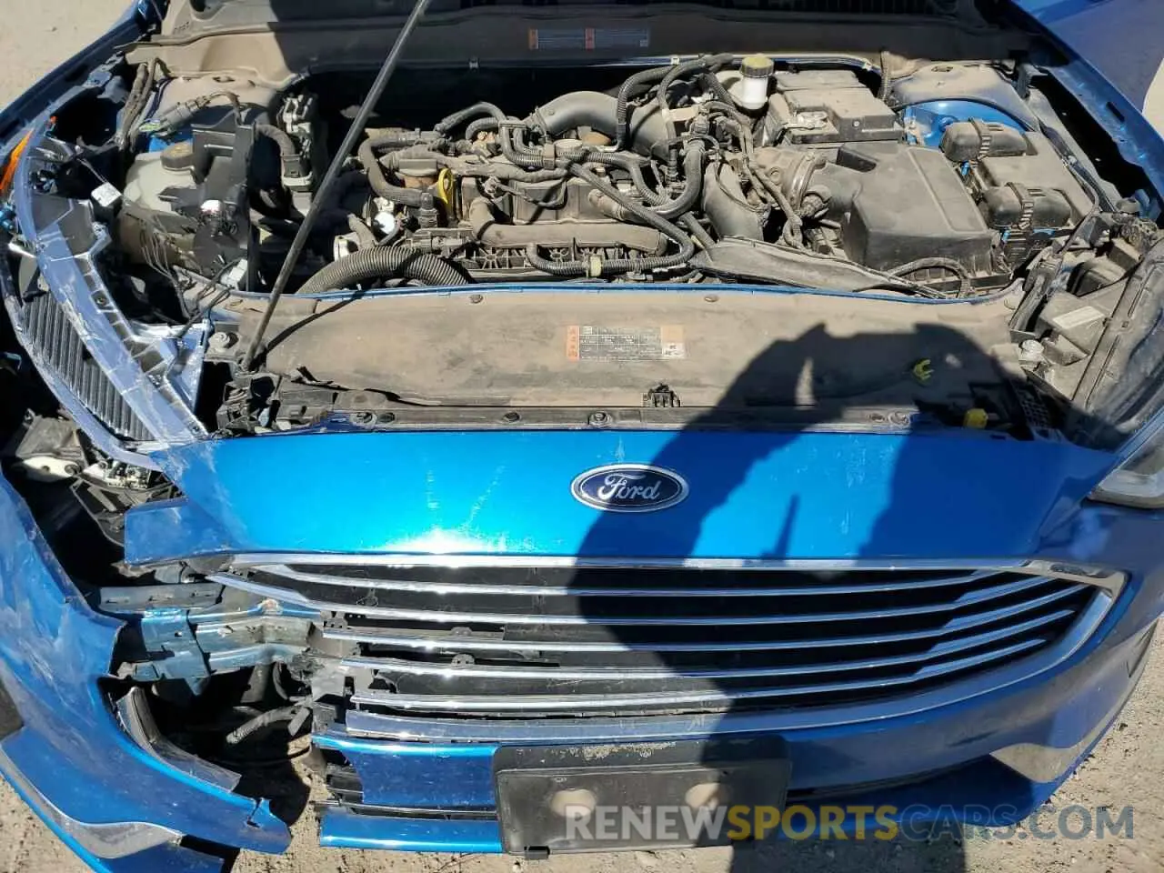 11 Photograph of a damaged car 3FA6P0CD0LR188310 FORD FUSION 2020