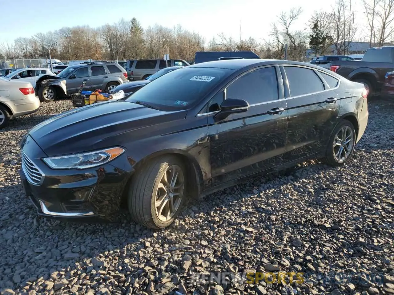 1 Photograph of a damaged car 3FA6P0CD1LR130108 FORD FUSION 2020