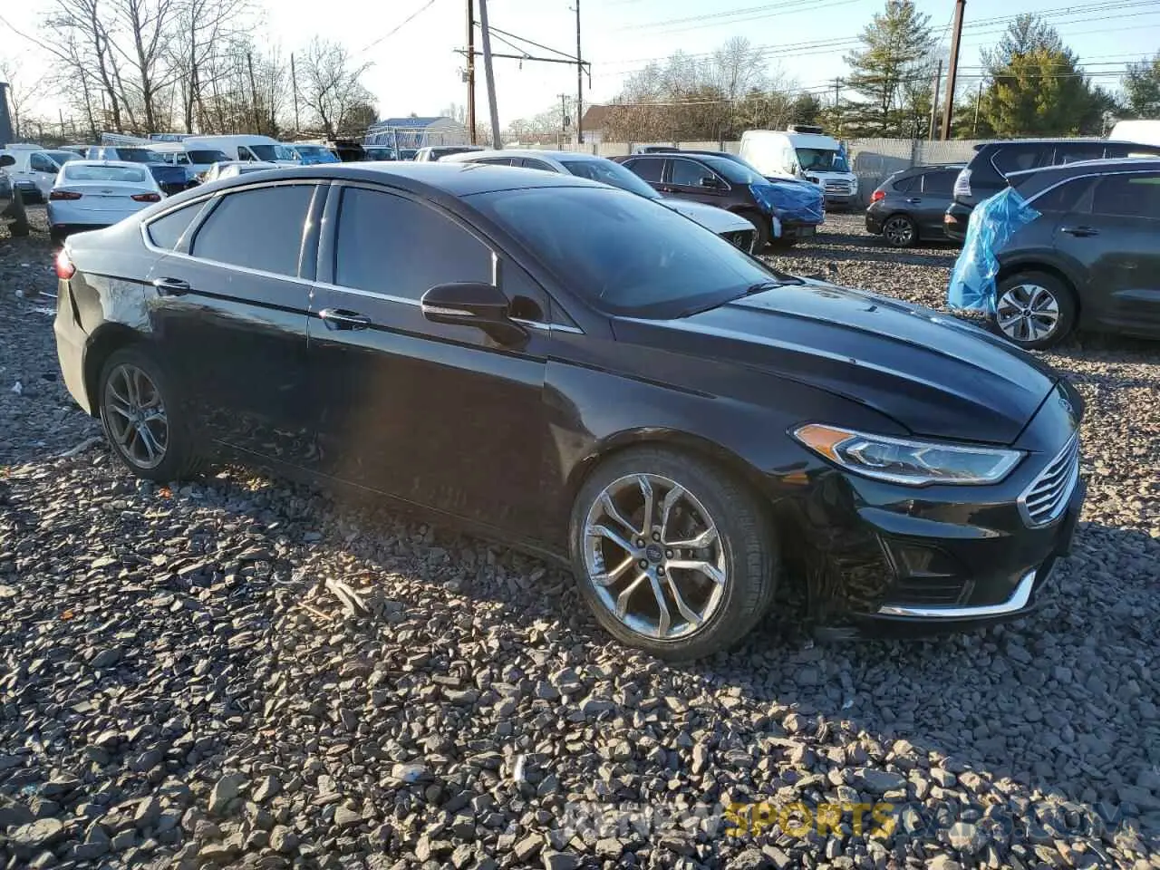 4 Photograph of a damaged car 3FA6P0CD1LR130108 FORD FUSION 2020