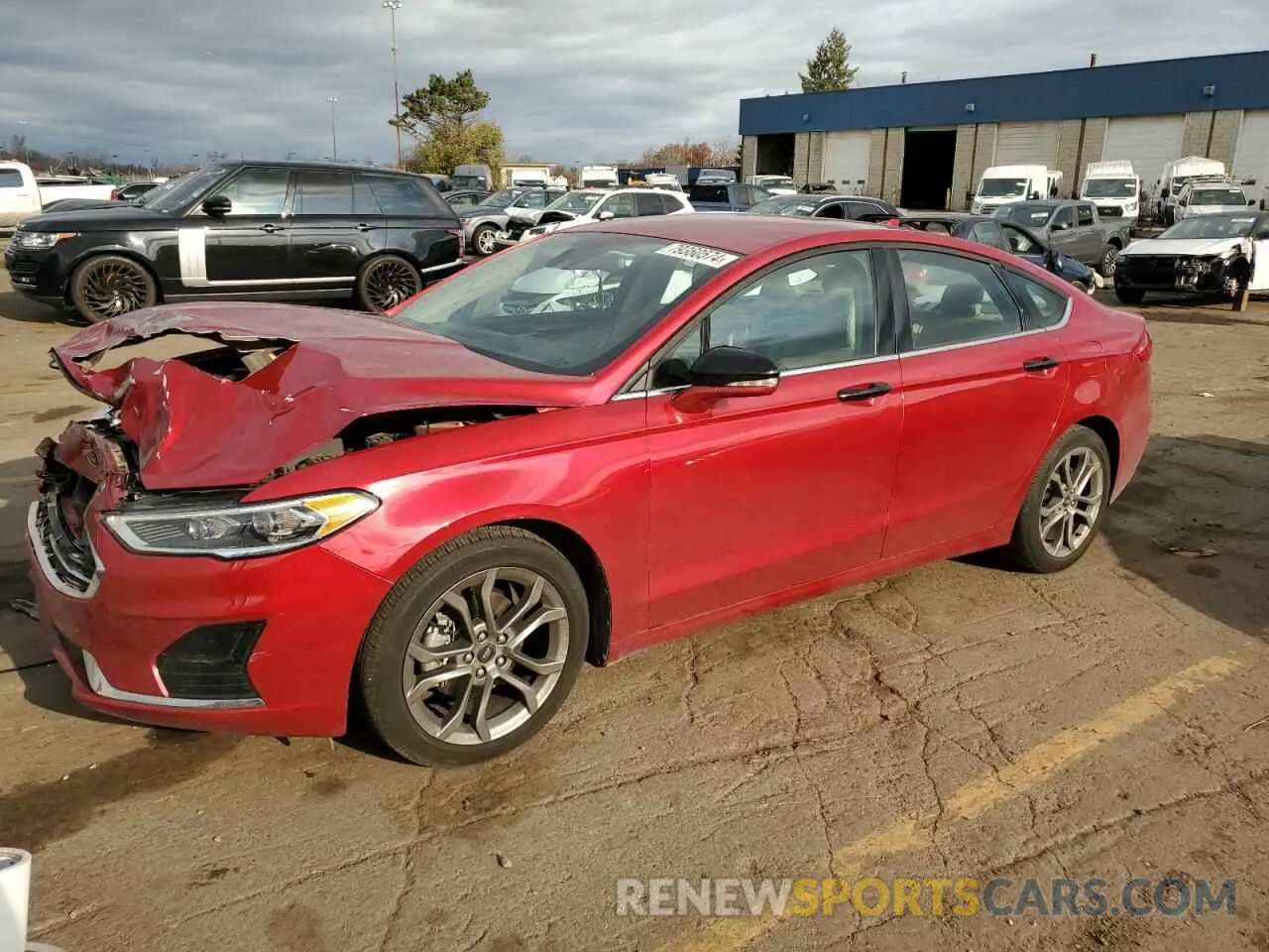 1 Photograph of a damaged car 3FA6P0CD2LR129484 FORD FUSION 2020