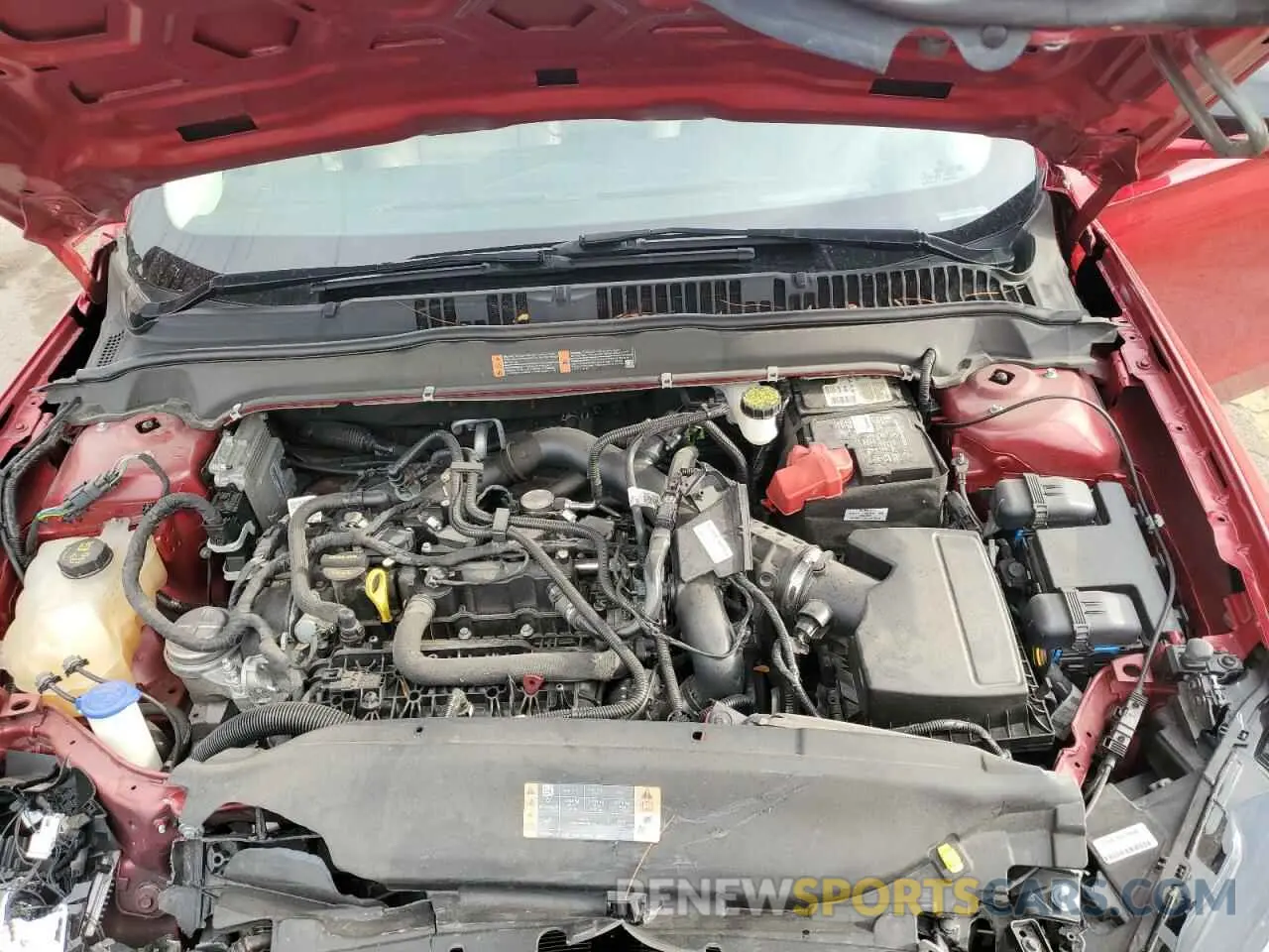 11 Photograph of a damaged car 3FA6P0CD2LR129484 FORD FUSION 2020