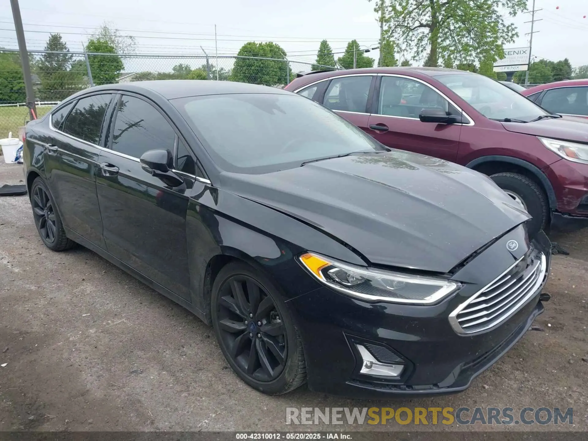 1 Photograph of a damaged car 3FA6P0CD2LR145913 FORD FUSION 2020