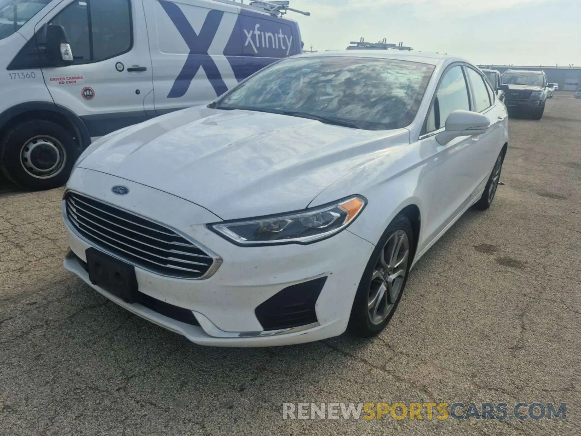 27 Photograph of a damaged car 3FA6P0CD2LR195730 FORD FUSION 2020