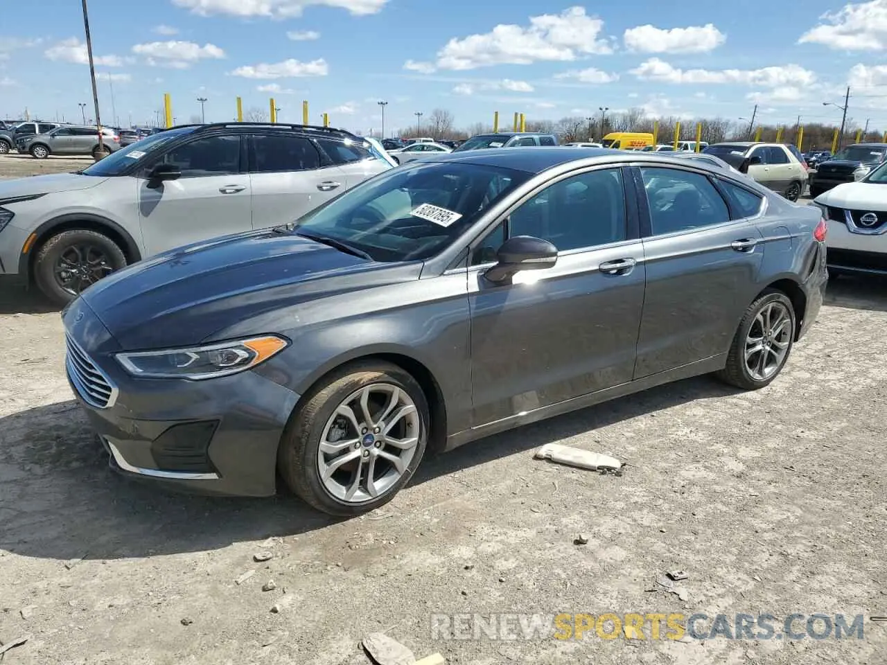 1 Photograph of a damaged car 3FA6P0CD4LR153284 FORD FUSION 2020