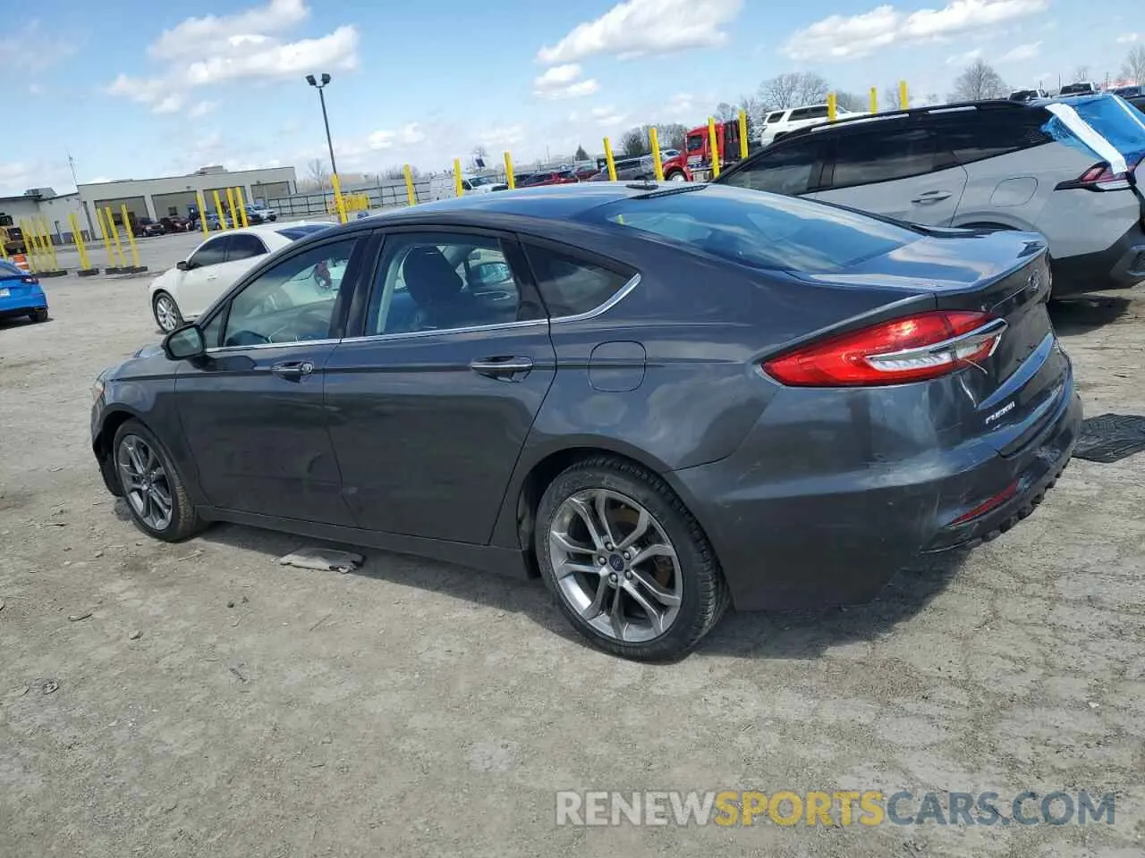 2 Photograph of a damaged car 3FA6P0CD4LR153284 FORD FUSION 2020