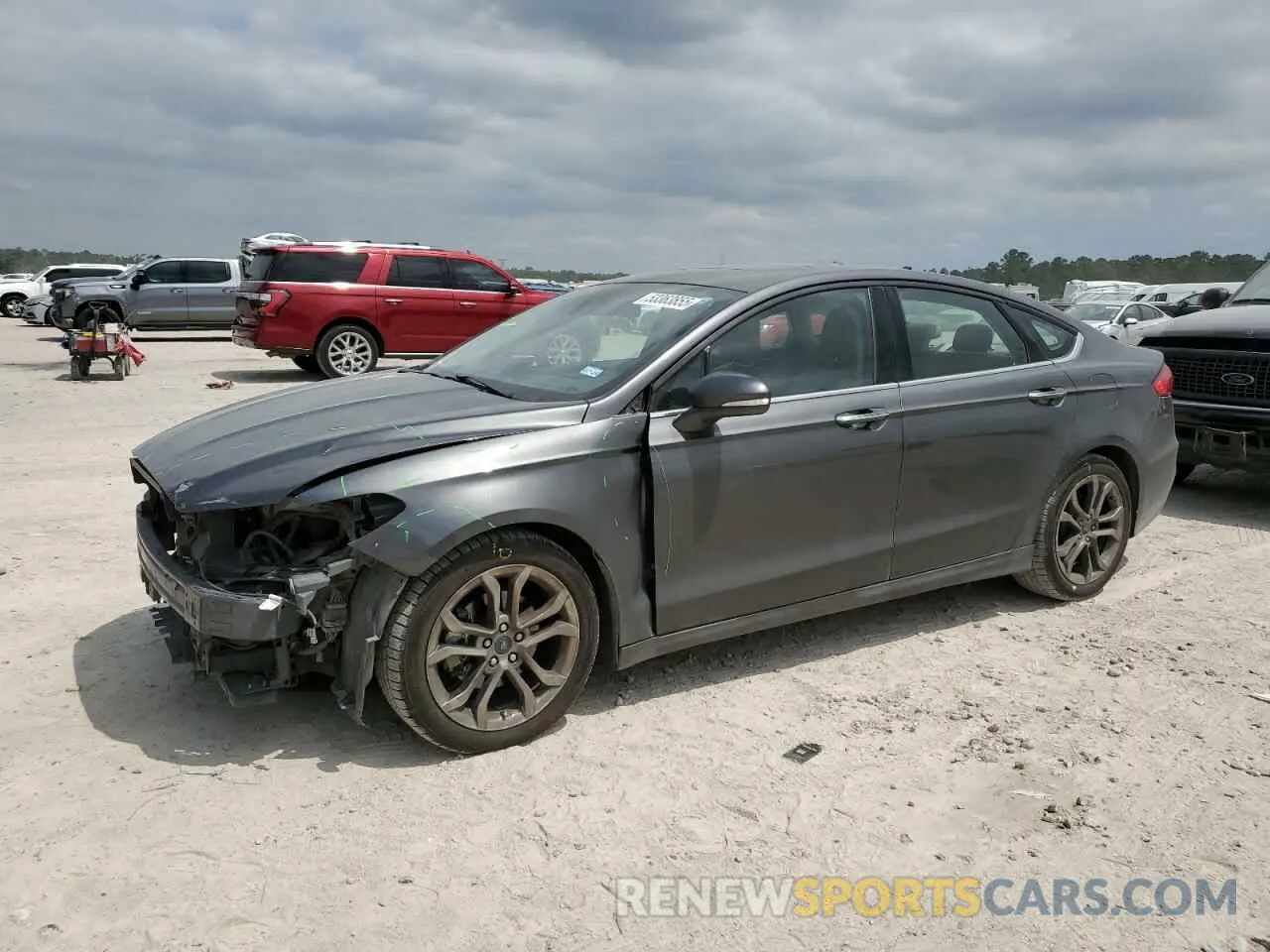 1 Photograph of a damaged car 3FA6P0CD4LR160333 FORD FUSION 2020