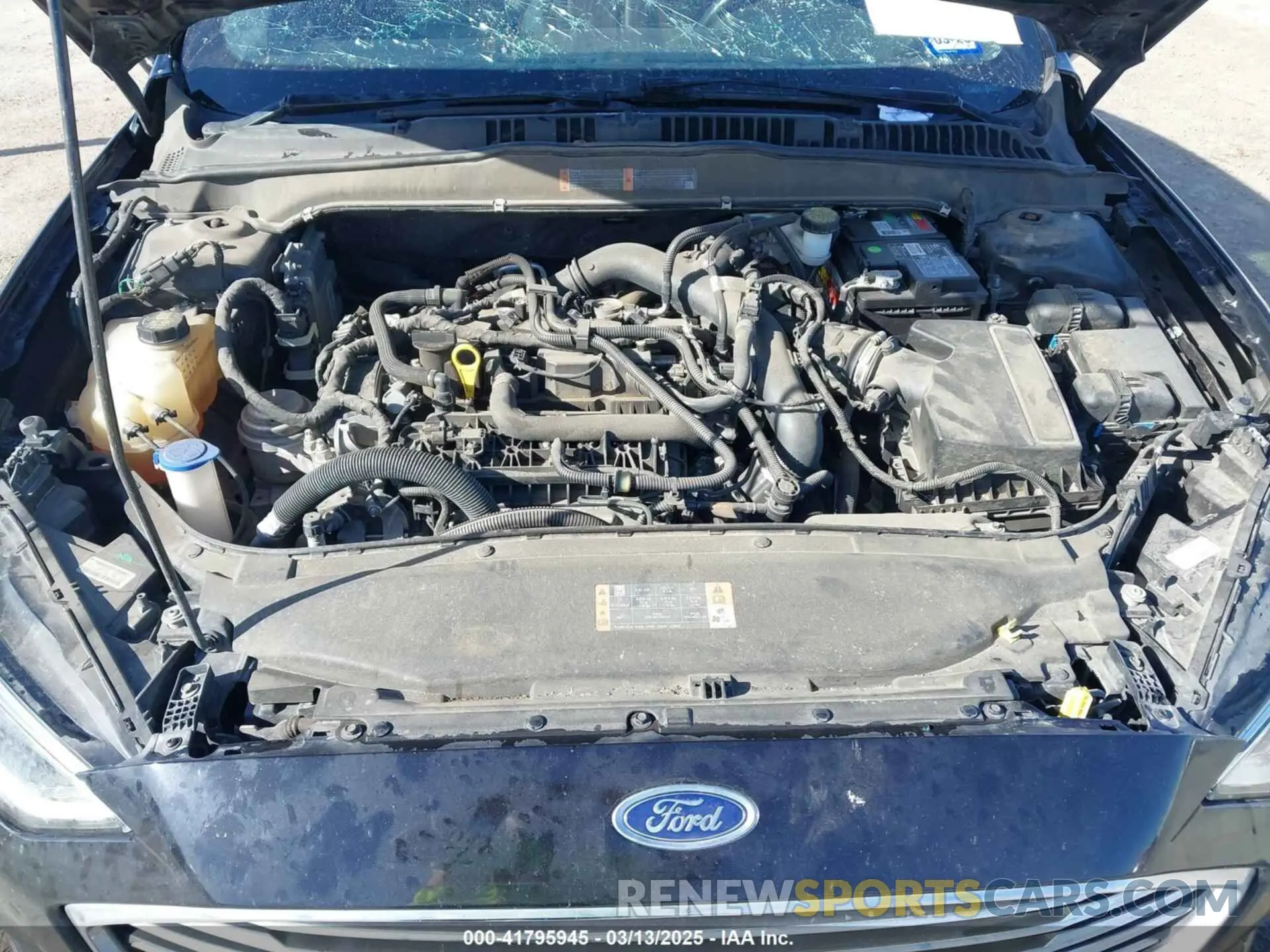 10 Photograph of a damaged car 3FA6P0CD4LR169372 FORD FUSION 2020