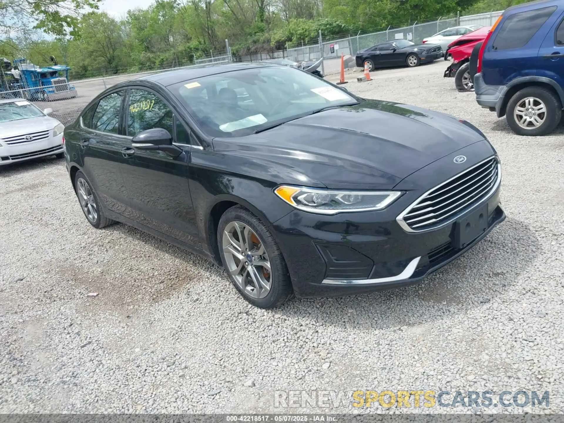 1 Photograph of a damaged car 3FA6P0CD5LR131097 FORD FUSION 2020