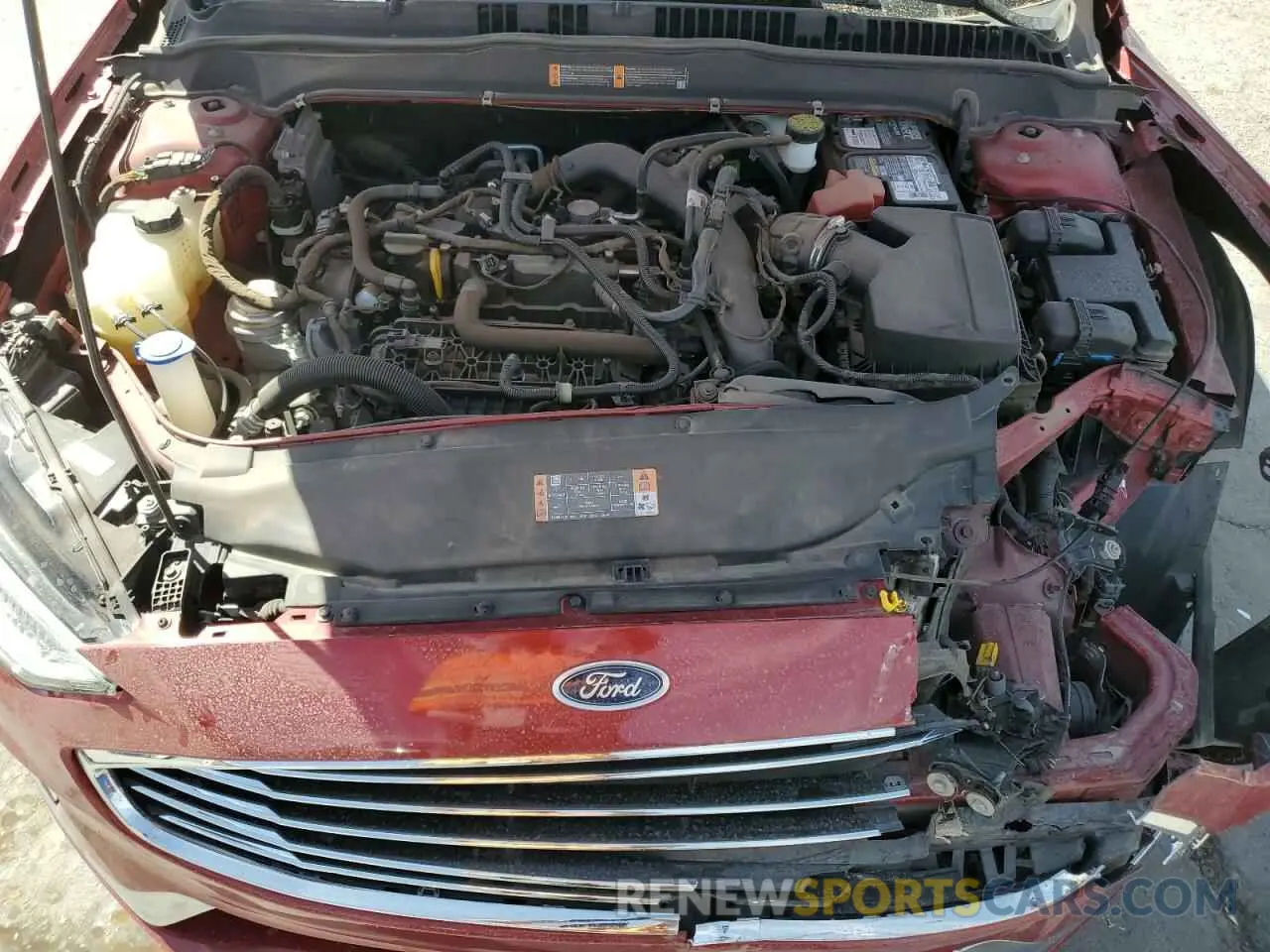 11 Photograph of a damaged car 3FA6P0CD5LR195737 FORD FUSION 2020