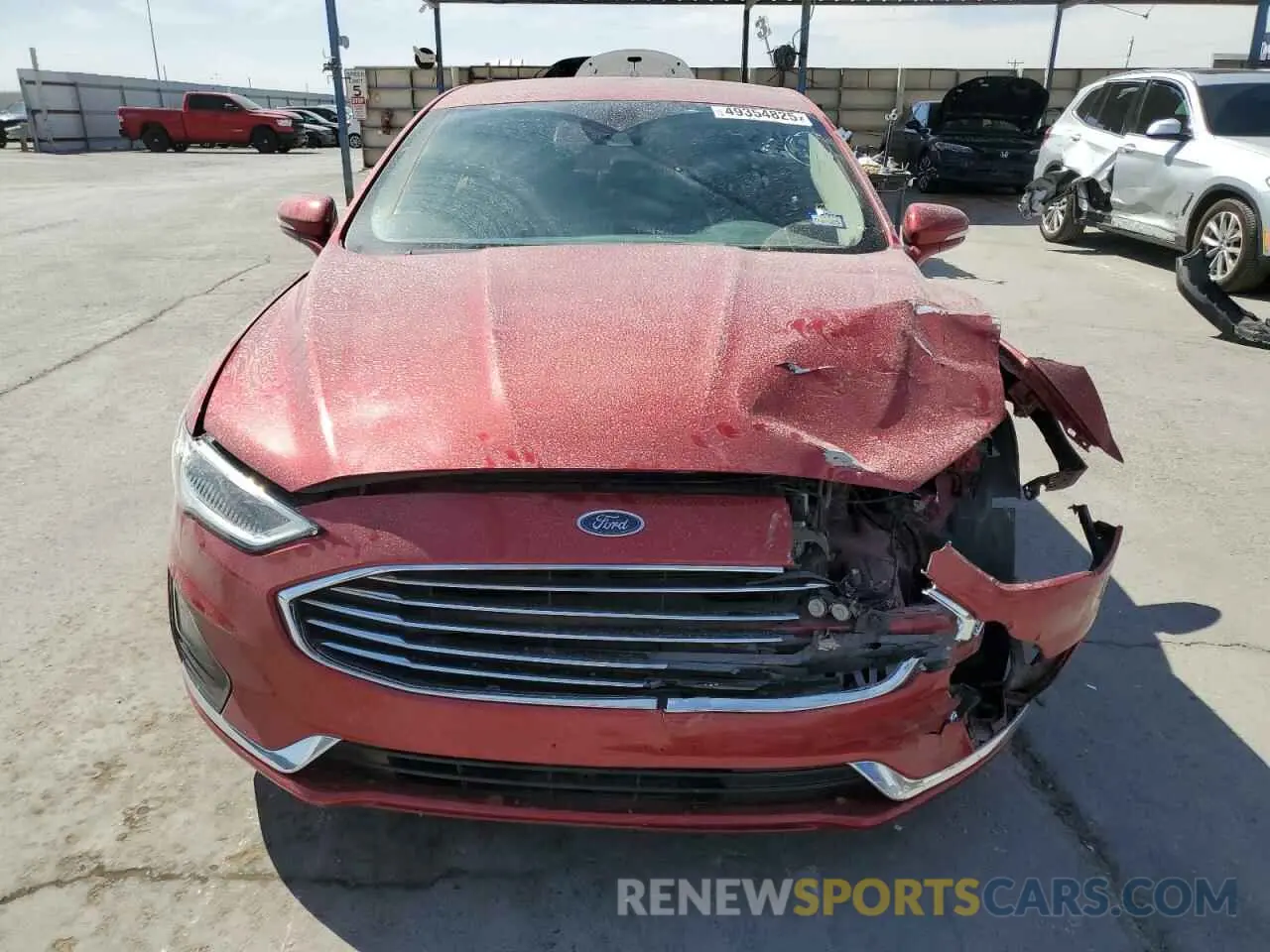 5 Photograph of a damaged car 3FA6P0CD5LR195737 FORD FUSION 2020