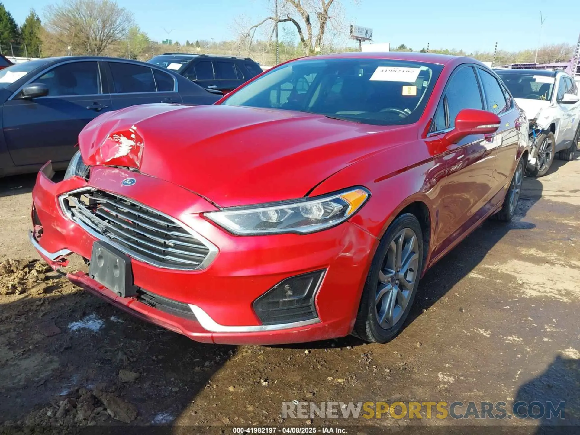 2 Photograph of a damaged car 3FA6P0CD5LR205506 FORD FUSION 2020