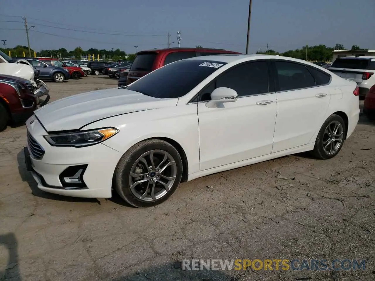 1 Photograph of a damaged car 3FA6P0CD6LR116432 FORD FUSION 2020