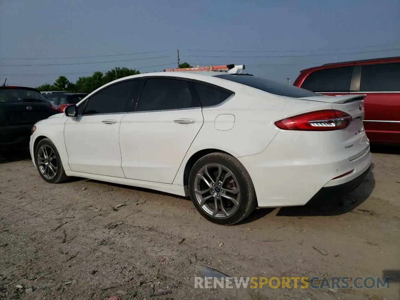 2 Photograph of a damaged car 3FA6P0CD6LR116432 FORD FUSION 2020