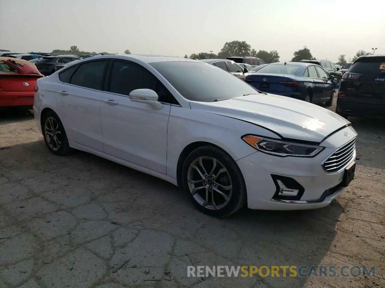 4 Photograph of a damaged car 3FA6P0CD6LR116432 FORD FUSION 2020