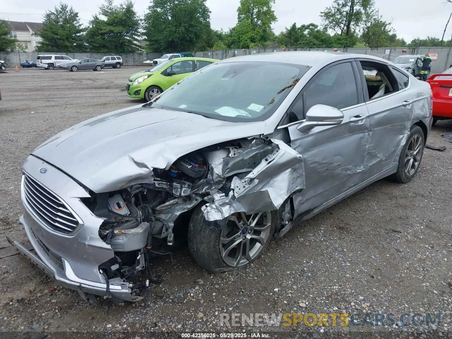 6 Photograph of a damaged car 3FA6P0CD6LR130394 FORD FUSION 2020