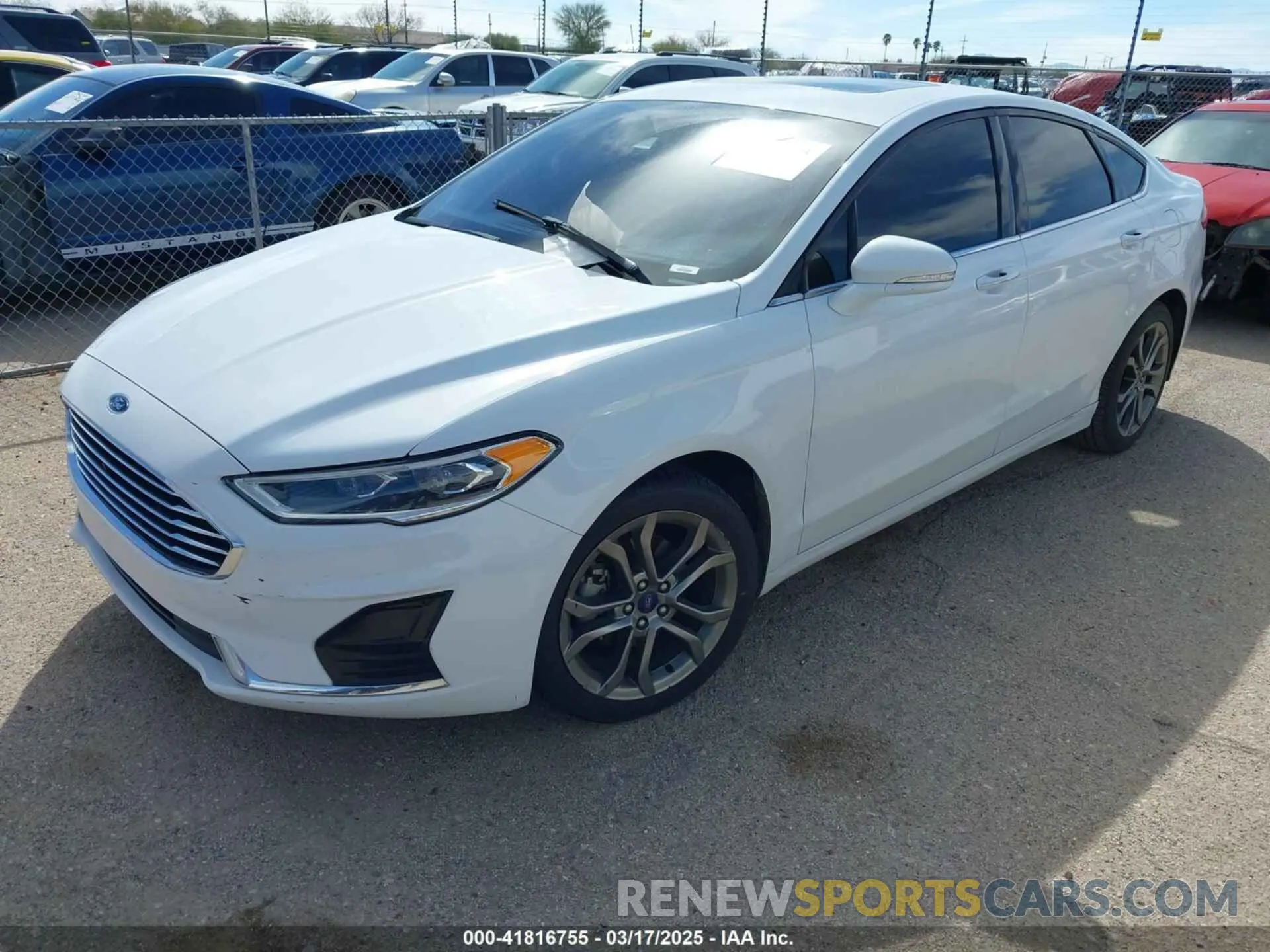 2 Photograph of a damaged car 3FA6P0CD6LR131738 FORD FUSION 2020