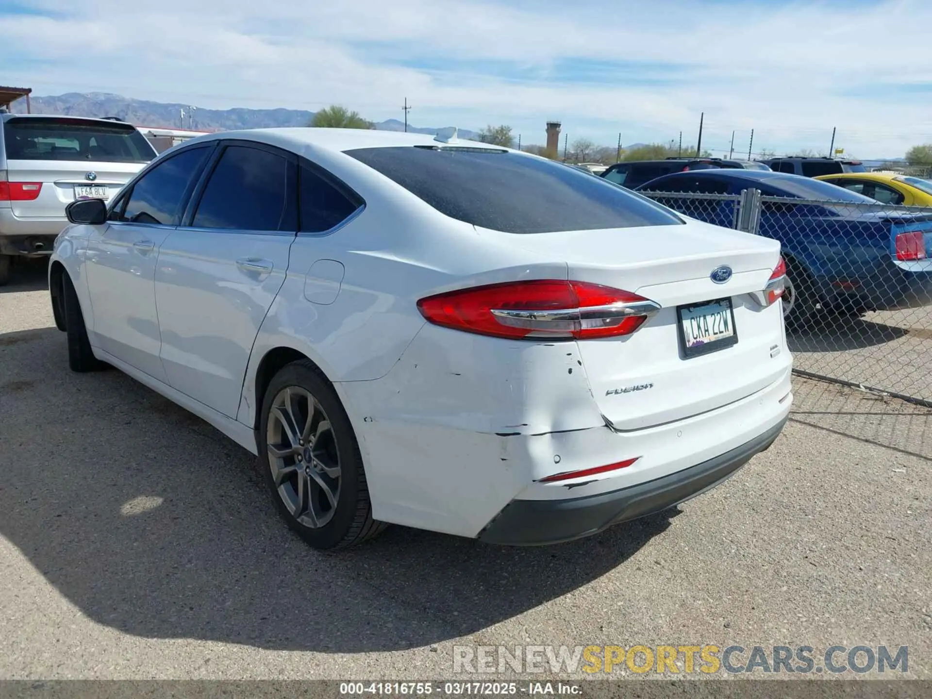 6 Photograph of a damaged car 3FA6P0CD6LR131738 FORD FUSION 2020