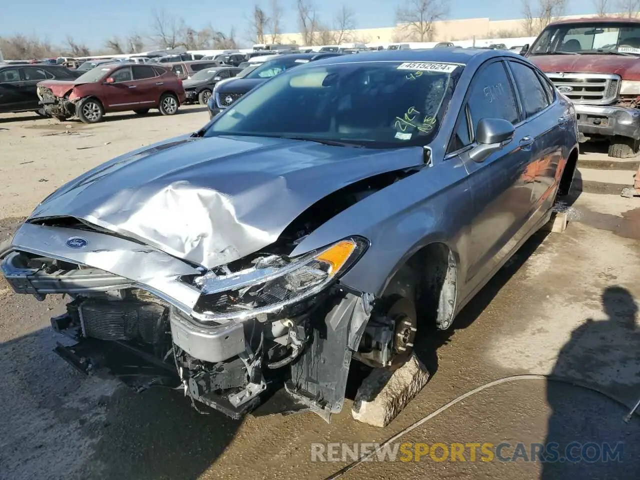 1 Photograph of a damaged car 3FA6P0CD7LR177479 FORD FUSION 2020