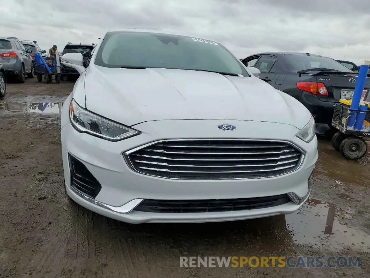 5 Photograph of a damaged car 3FA6P0CD7LR192497 FORD FUSION 2020