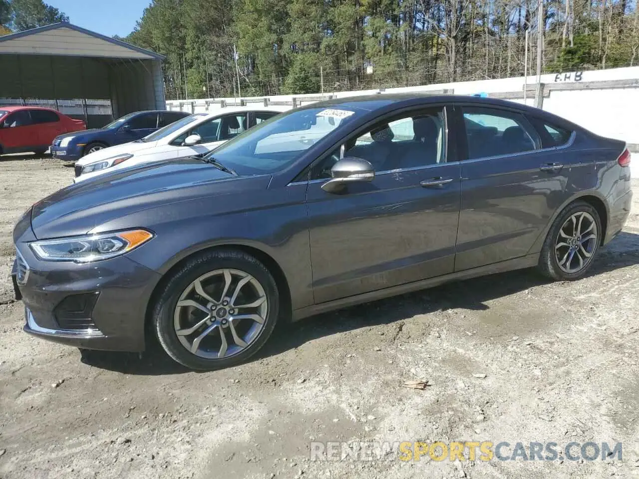 1 Photograph of a damaged car 3FA6P0CD7LR196193 FORD FUSION 2020