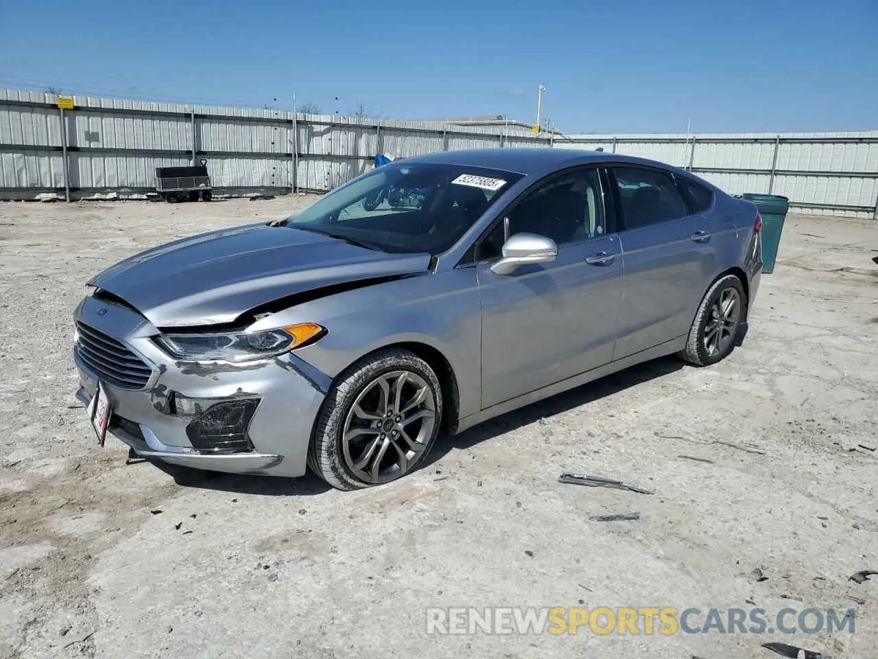 1 Photograph of a damaged car 3FA6P0CD8LR177264 FORD FUSION 2020