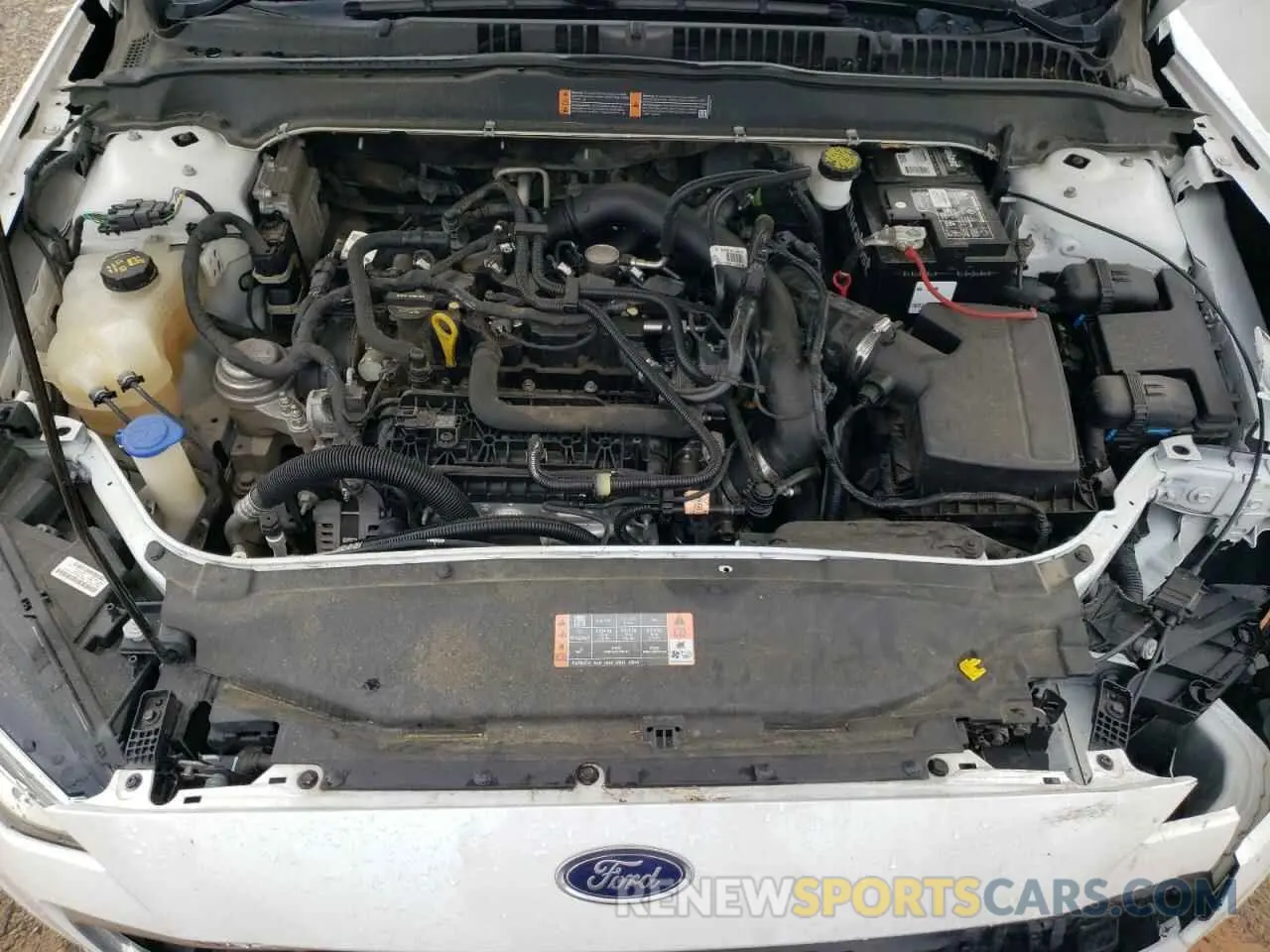 11 Photograph of a damaged car 3FA6P0CD9LR130180 FORD FUSION 2020