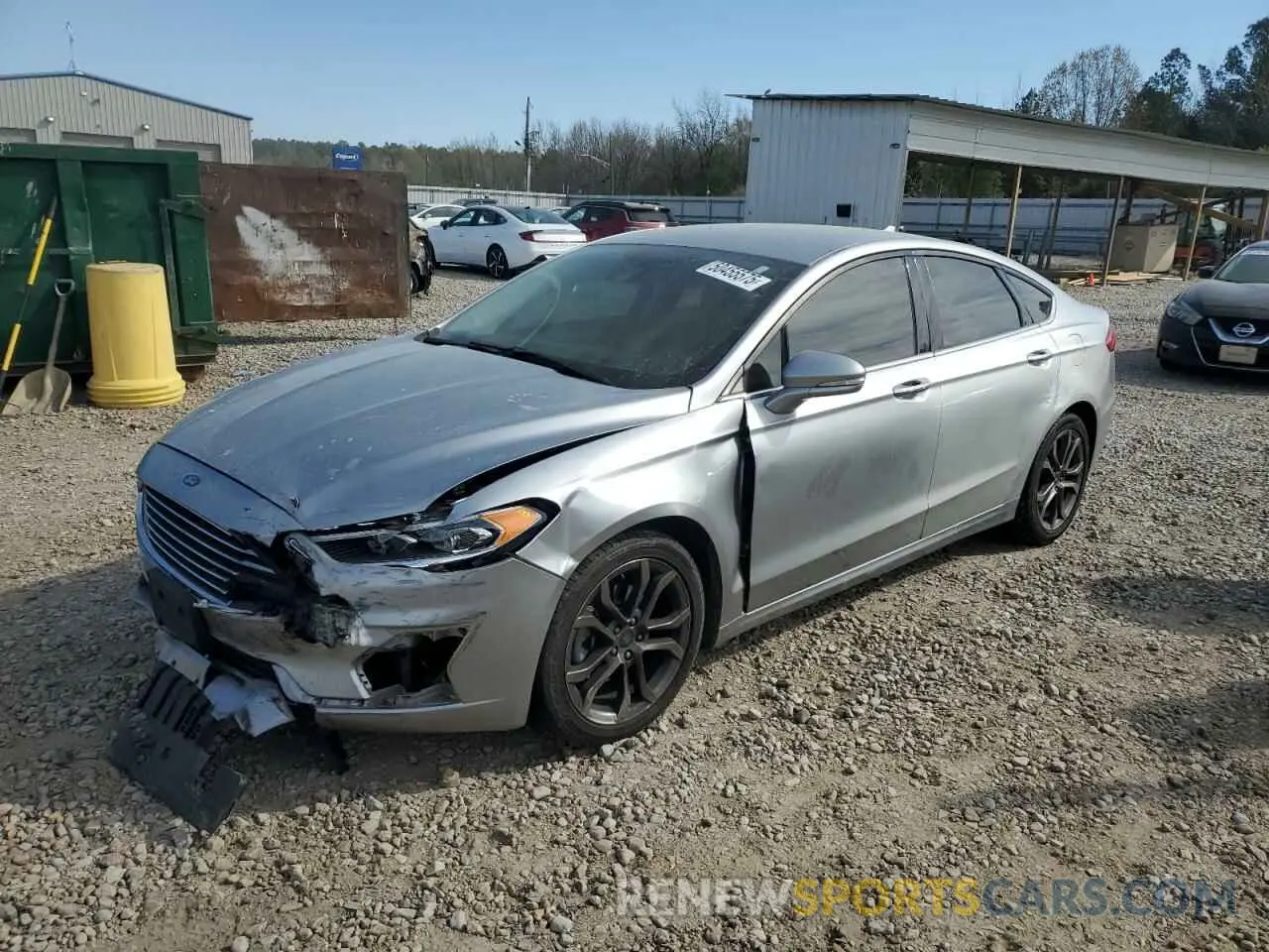 1 Photograph of a damaged car 3FA6P0CD9LR130647 FORD FUSION 2020