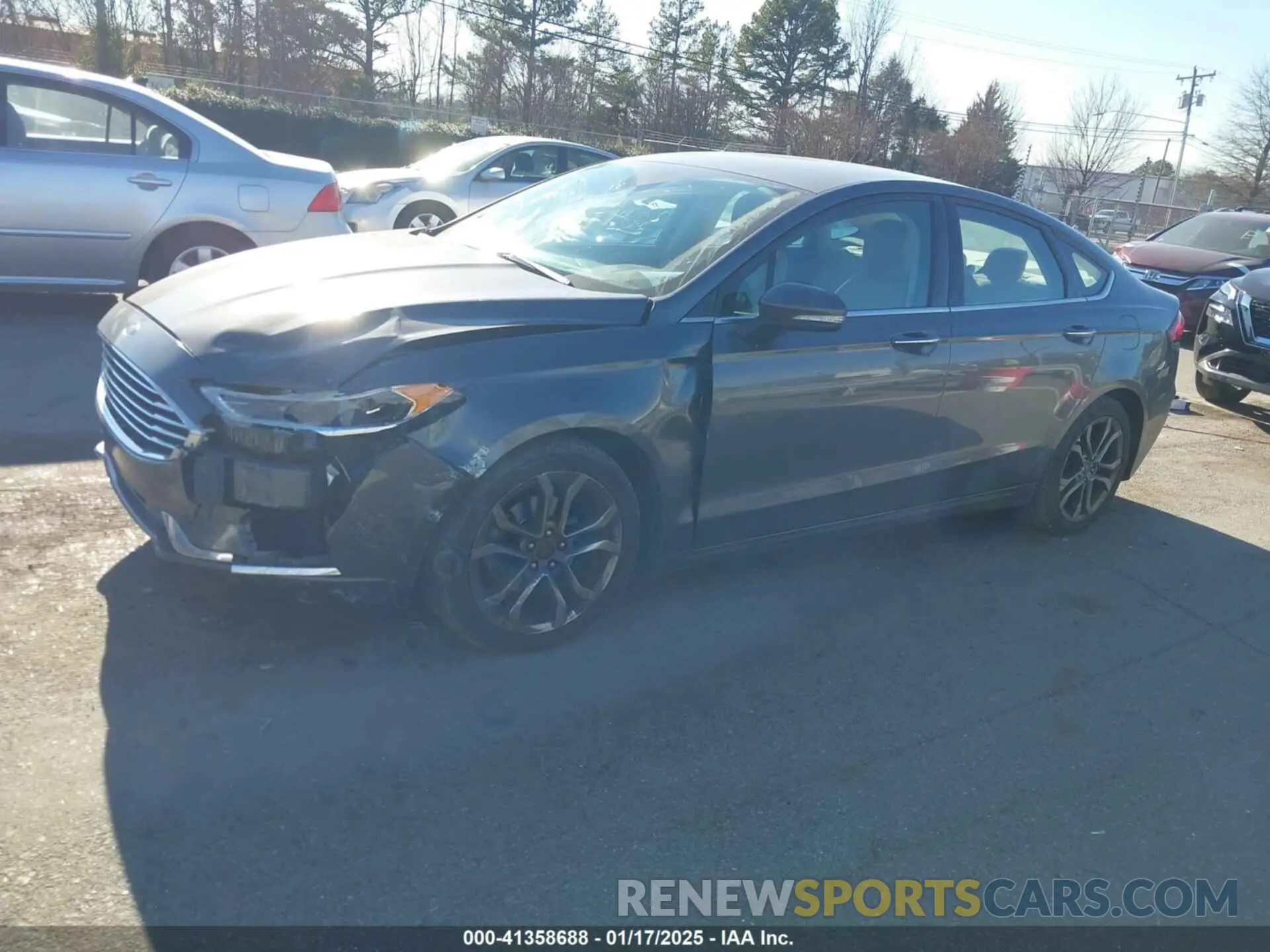 2 Photograph of a damaged car 3FA6P0CD9LR136870 FORD FUSION 2020