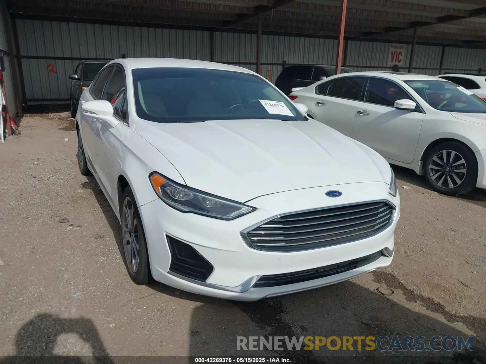 1 Photograph of a damaged car 3FA6P0CD9LR195854 FORD FUSION 2020
