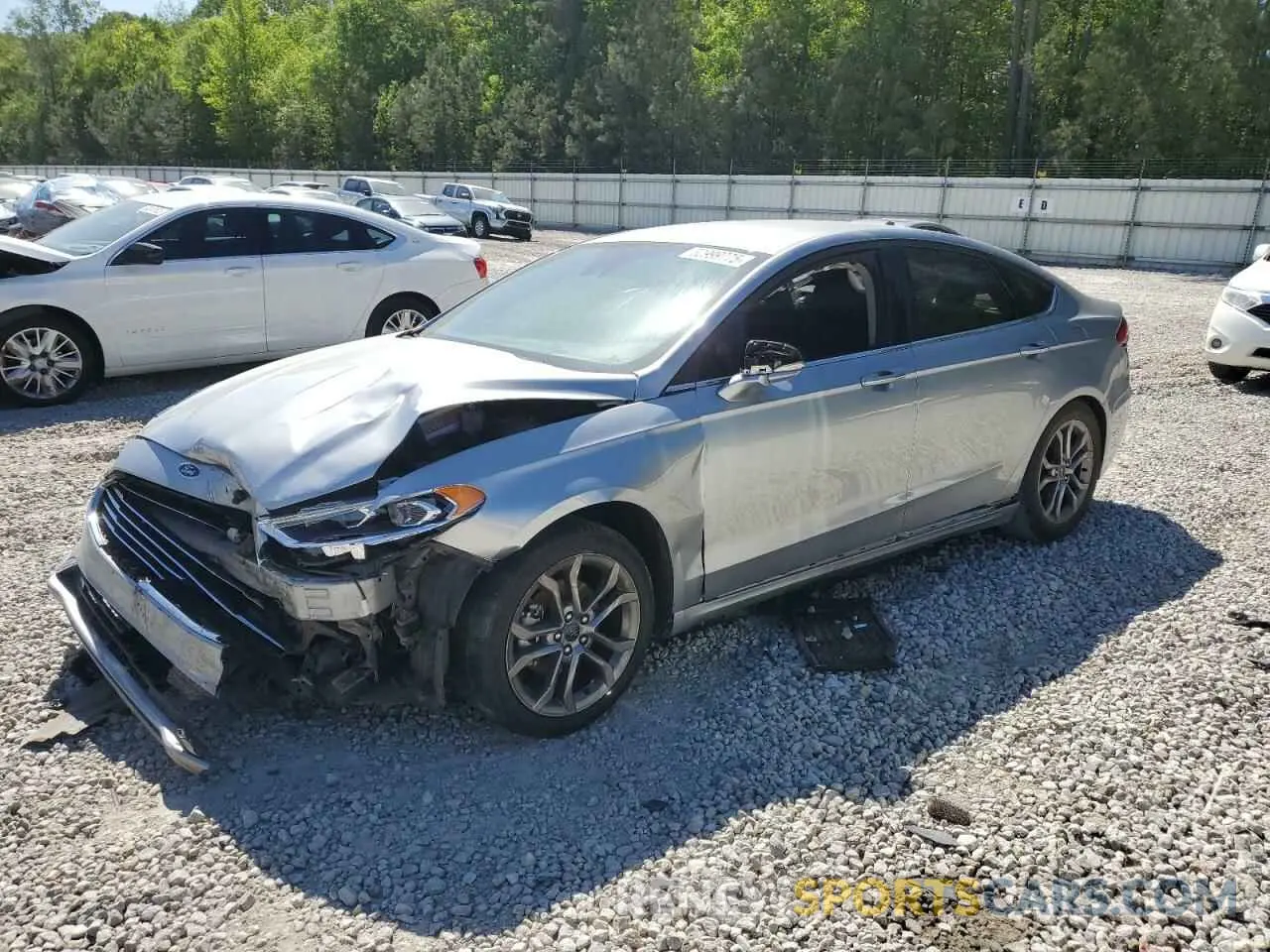 1 Photograph of a damaged car 3FA6P0CD9LR208103 FORD FUSION 2020