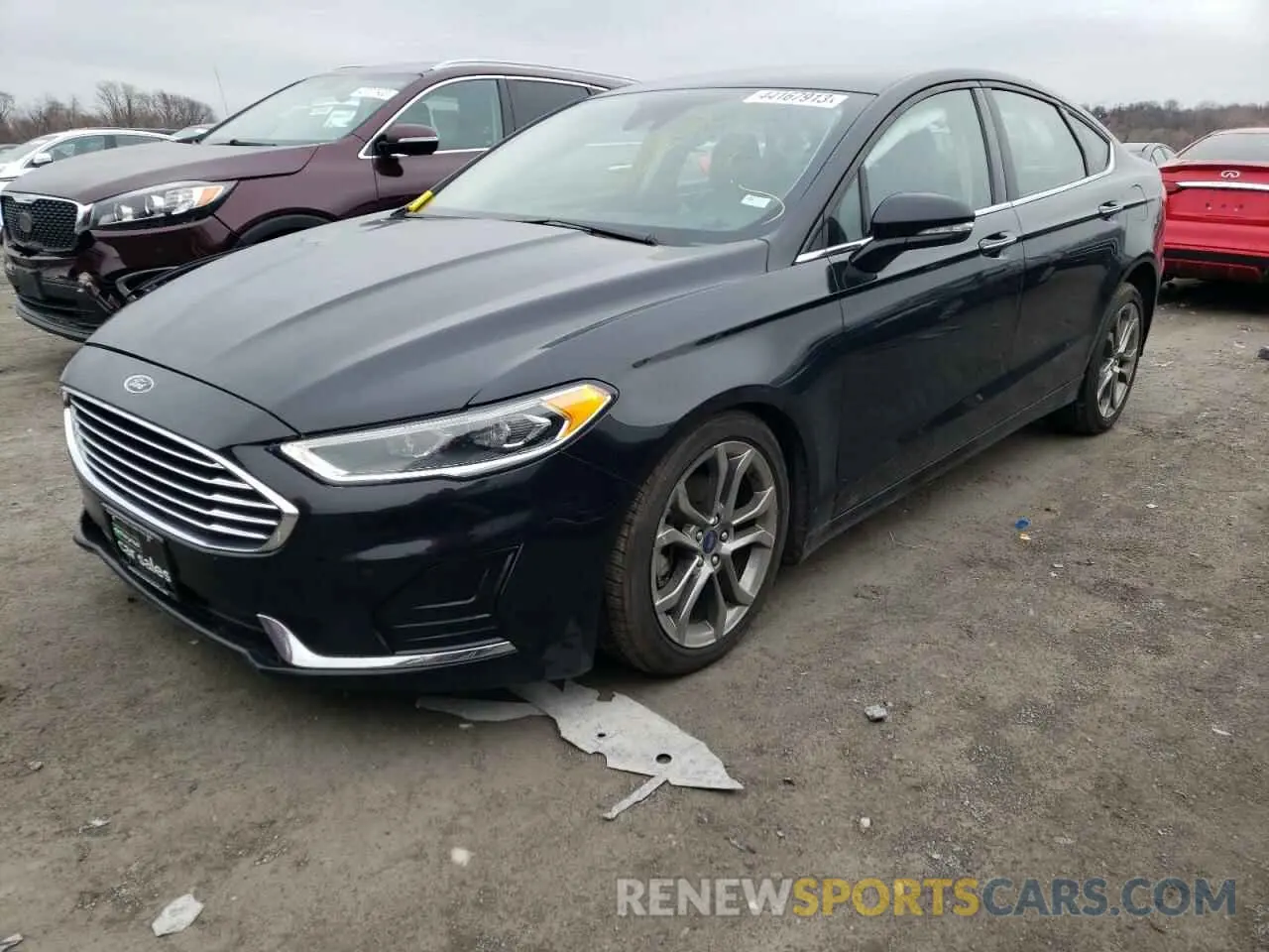 1 Photograph of a damaged car 3FA6P0CDXLR137154 FORD FUSION 2020