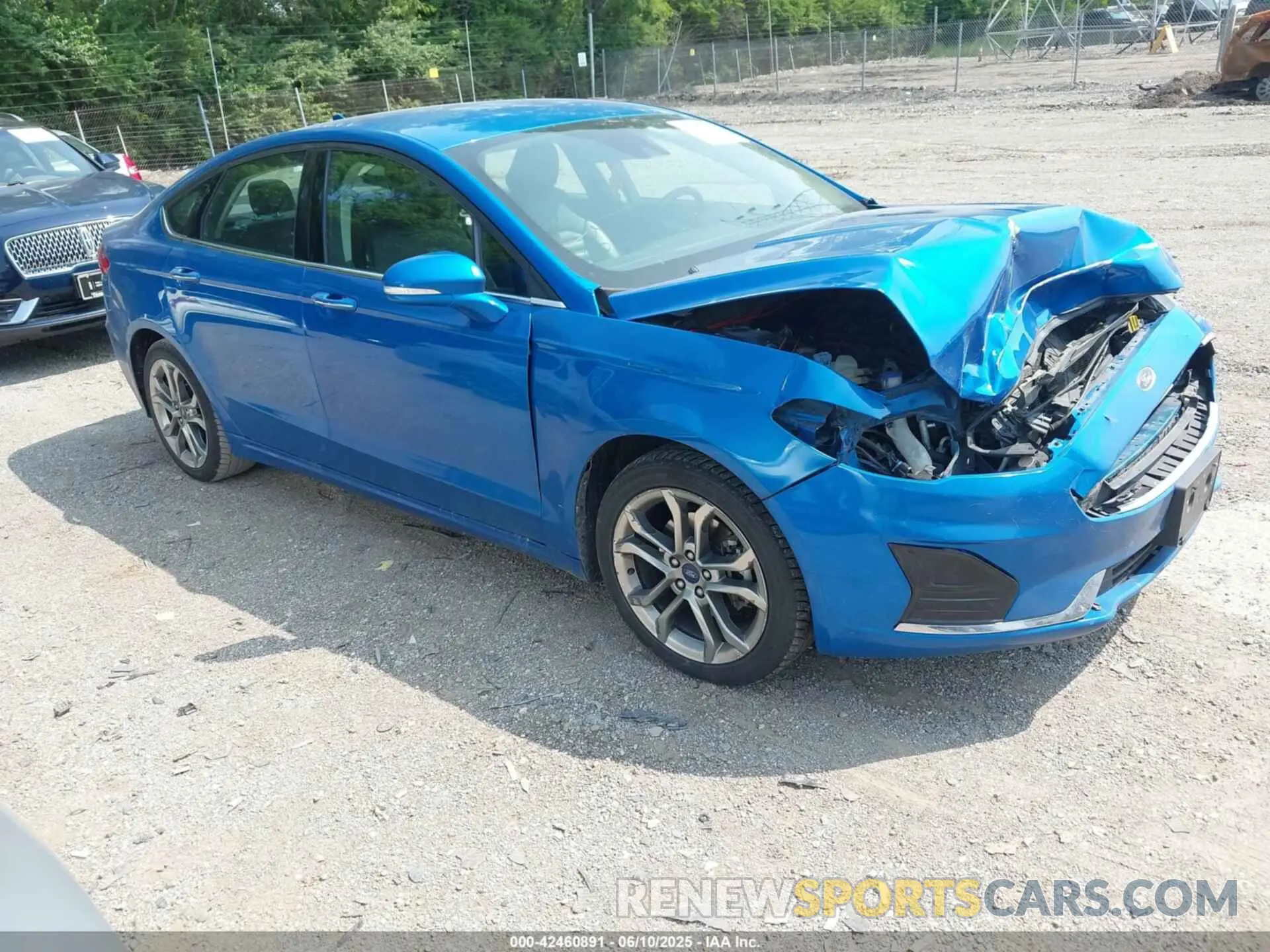 1 Photograph of a damaged car 3FA6P0CDXLR193109 FORD FUSION 2020