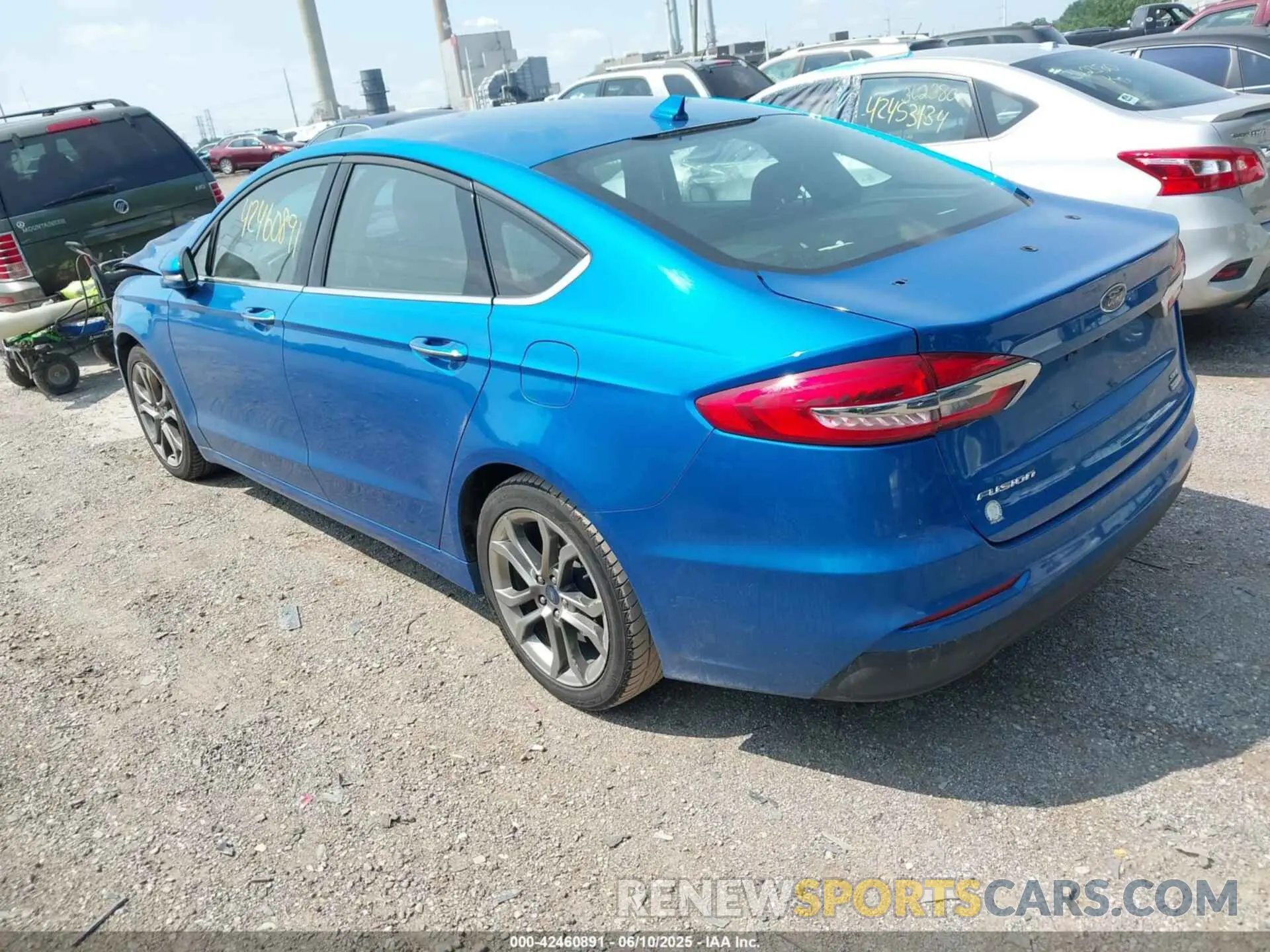 3 Photograph of a damaged car 3FA6P0CDXLR193109 FORD FUSION 2020