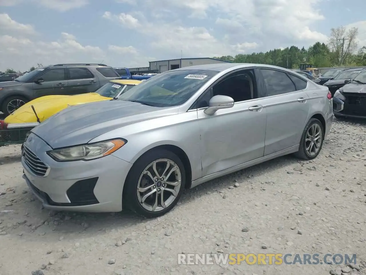 1 Photograph of a damaged car 3FA6P0CDXLR193210 FORD FUSION 2020