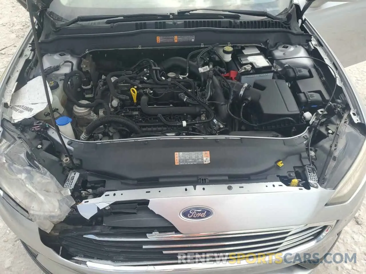 11 Photograph of a damaged car 3FA6P0CDXLR193210 FORD FUSION 2020